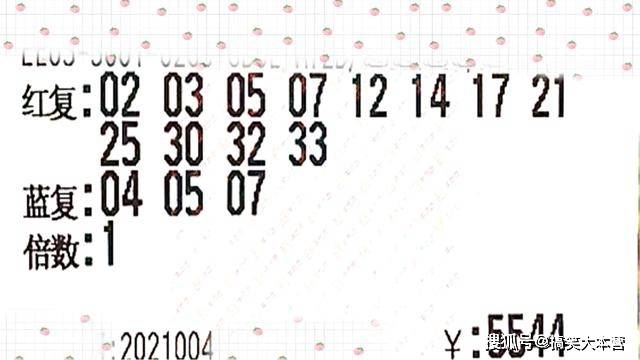 2021004期双色球开奖结果揭晓，梦想与幸运的碰撞2021004双色球开奖 结果