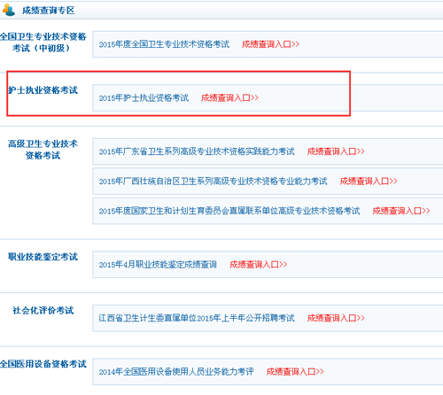 成绩查询，中国卫生人才网—你的职业晋升新起点中国卫生人才网成绩查询